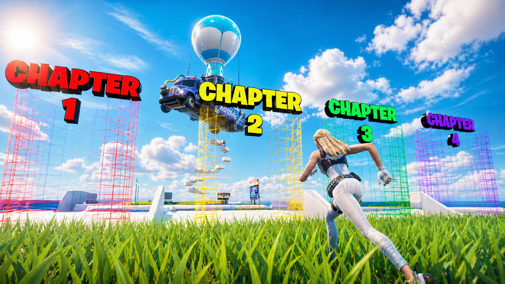 Chapter Wars chapter landmark sprint screenshot