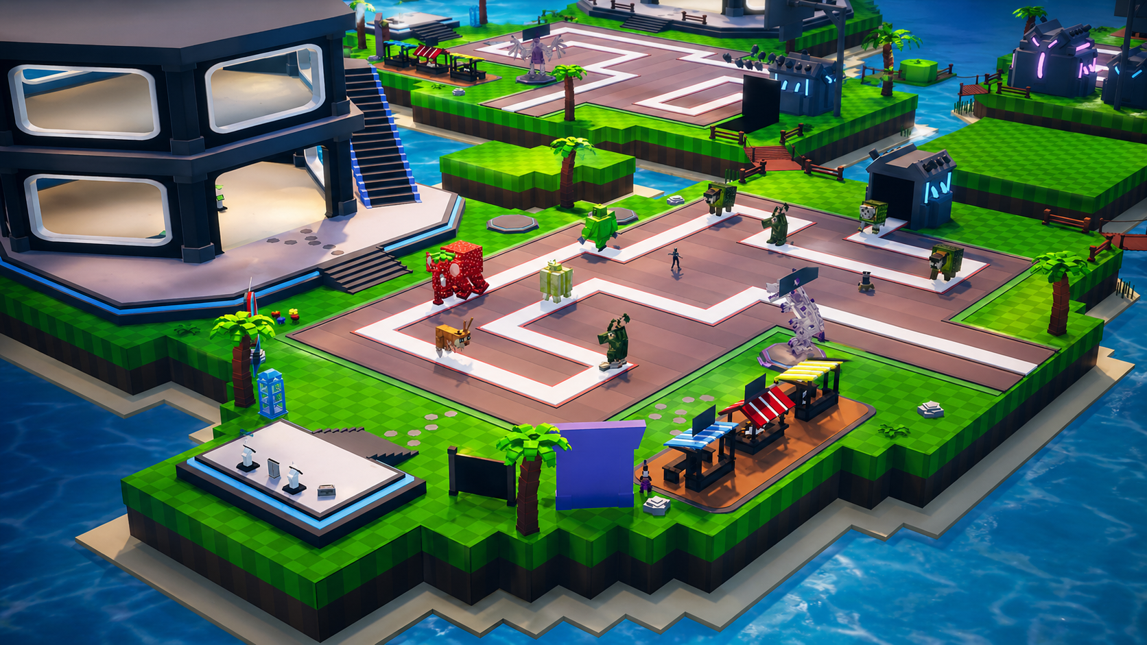 Attack the Brainrot world overview screenshot